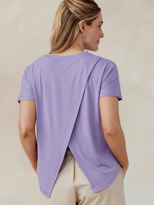 Uptown Luxe Cross Back T-Shirt
