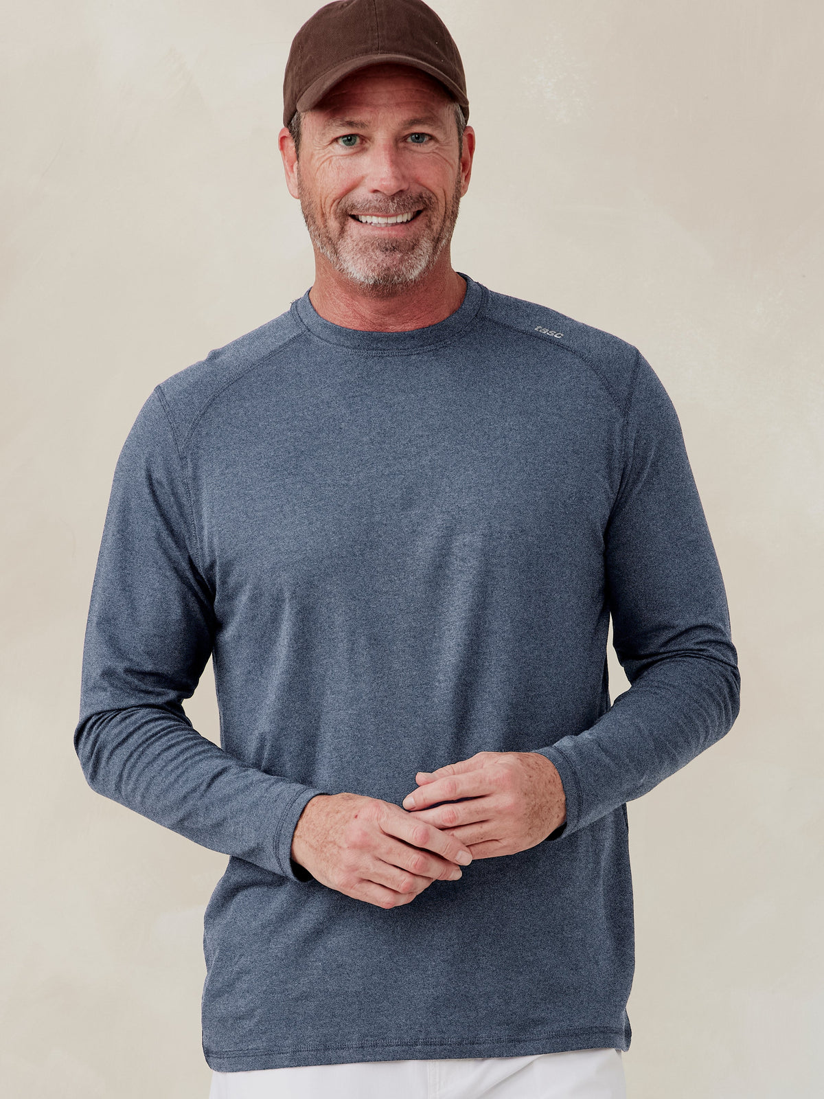 Carrollton Long Sleeve T-Shirt - Jaspe